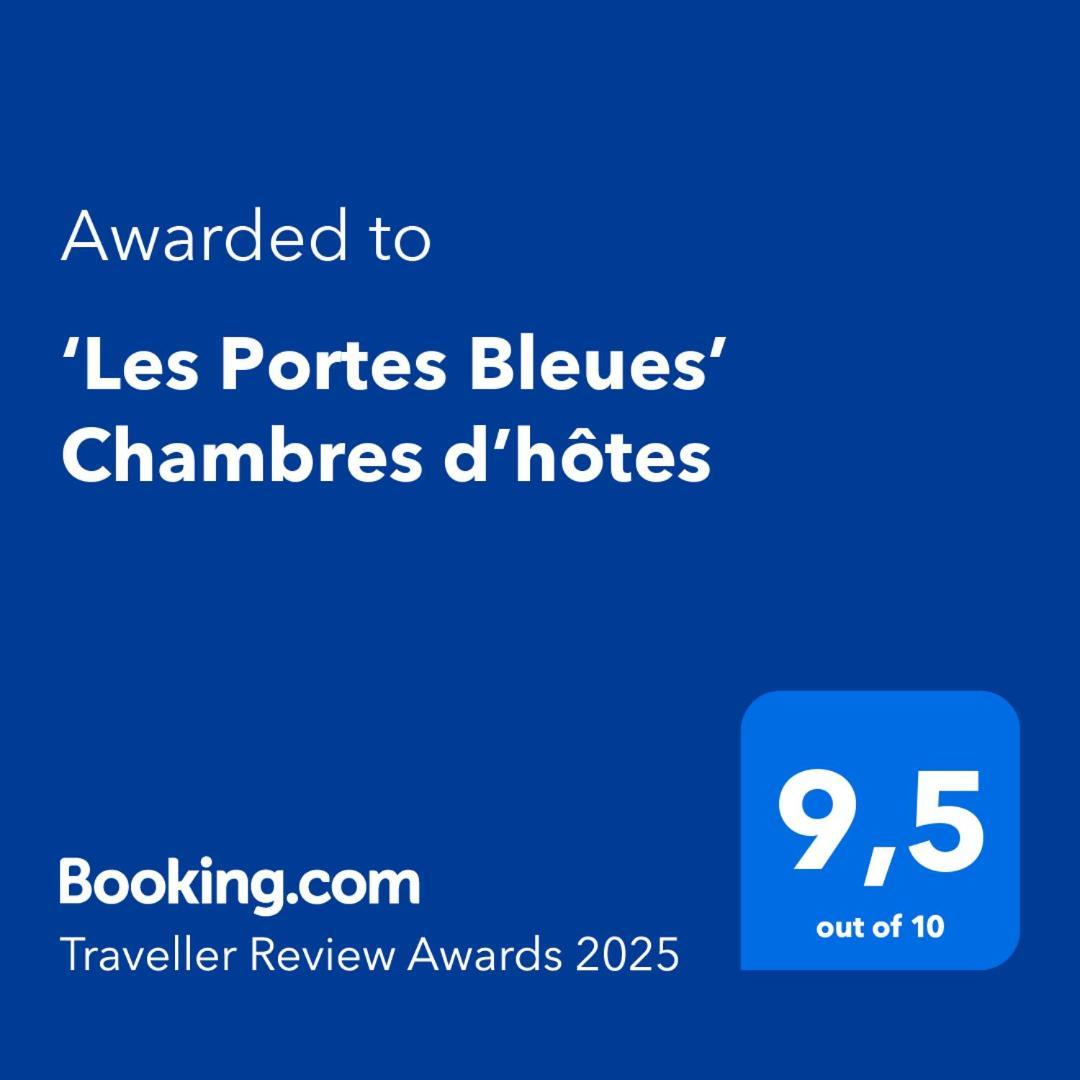 'Les Portes Bleues' Chambres D'Hotes Langourla ภายนอก รูปภาพ
